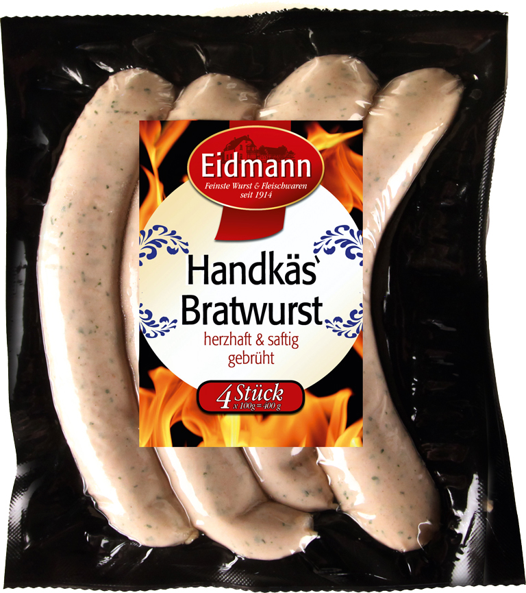 Handkäs-Bratwurst von Eidmann