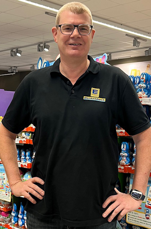 Seit 2015 ist Frank Deckbach Inhaber des EDEKA-Marktes in Obertshausen