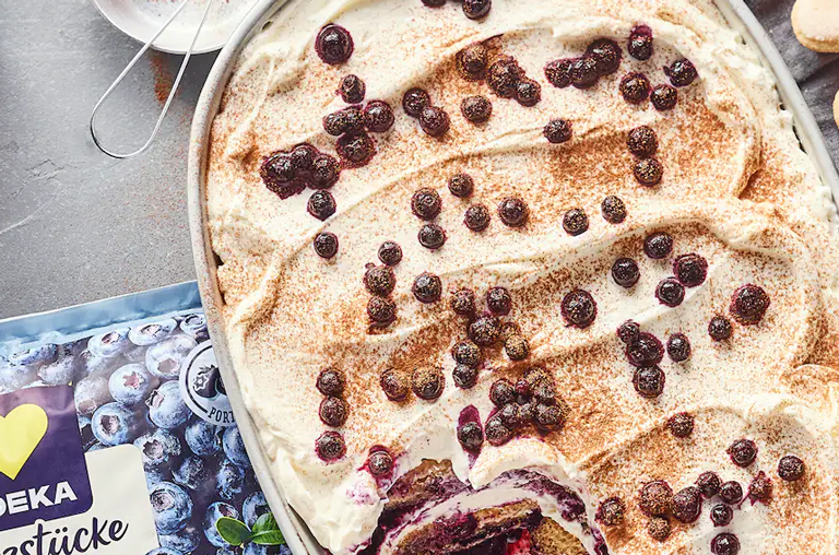 Bild Rezept Heidelbeer-Tiramisu