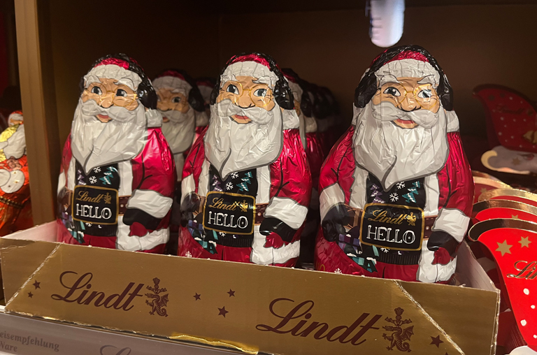 Lindt Schokoladen Nikoläuse