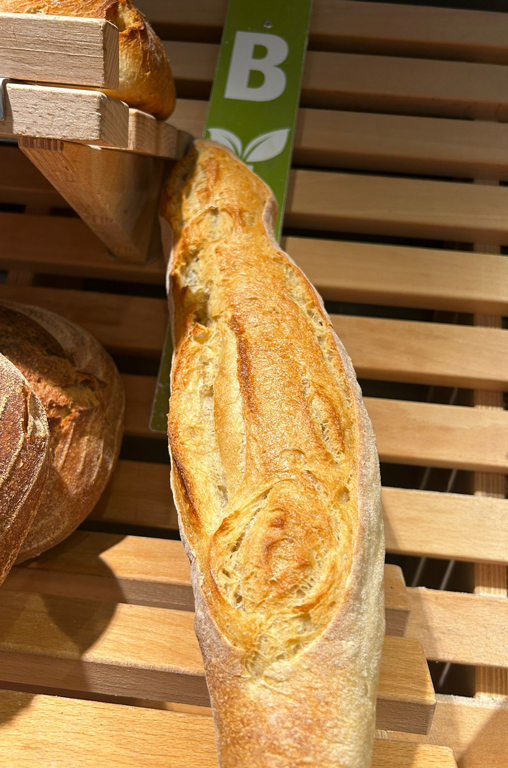 Bio-Baguette aus der Bio-Handwerksbäckerei Stanke