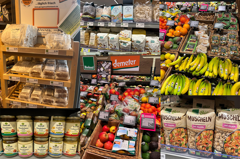 Im Sortiment von EDEKA Deckenbach in Obertshausen warten zahlreiche Bio-Lebensmittel auf die Kunden