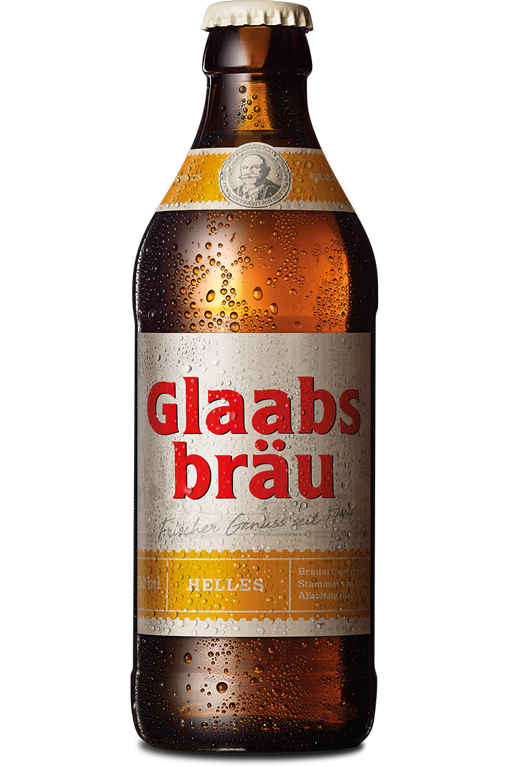 Flaschenabbildung Glaabsbräu Helles
