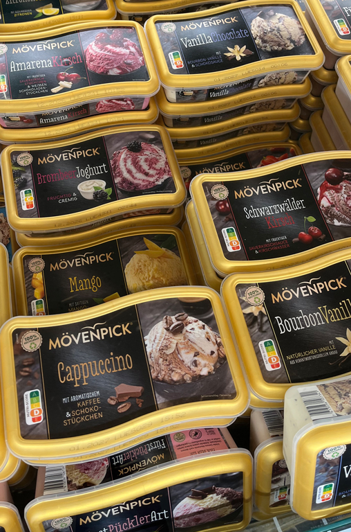 Mövenpick Eisspezialitäten
