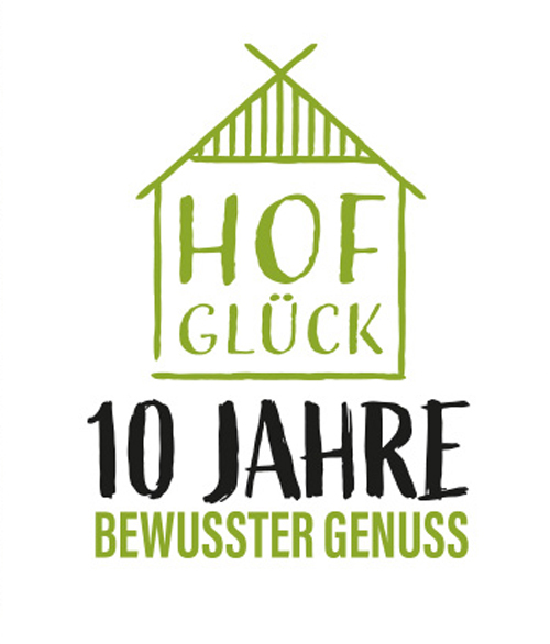 Logo 10 Jahre Hofglück