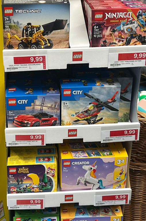 Lego Mini-Spielzeuge