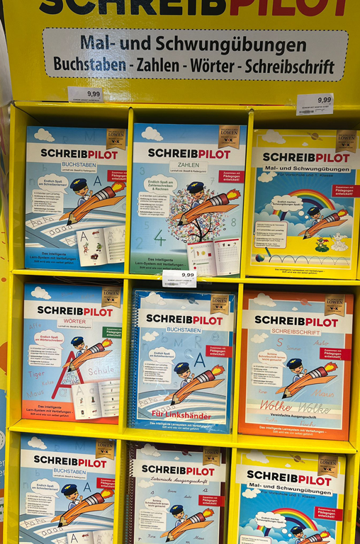 Schreibpilot Lernhefte