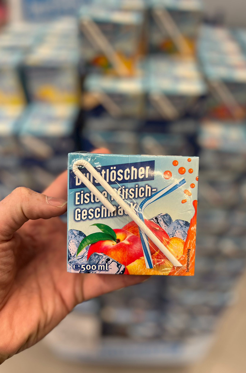 Durstlöscher Tetra Pack Pfirsisch