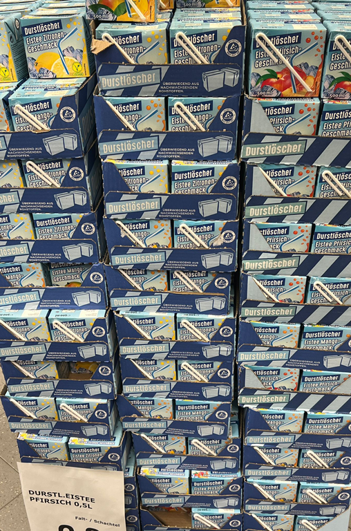 Durstlöscher Tetra Packs