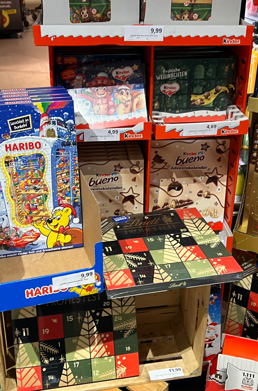 Das Adventskalender-Angebot in den EDEKA-Deckenbach-Märkten lässt keine Wünsche offen