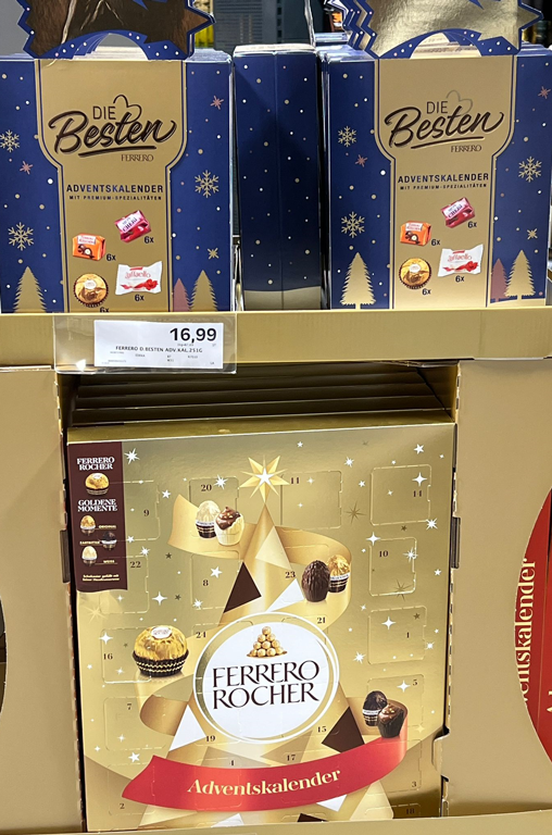 Das Adventskalender-Angebot in den EDEKA-Deckenbach-Märkten lässt keine Wünsche offen