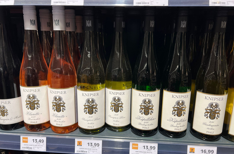 Weien vom Weingut Knipser