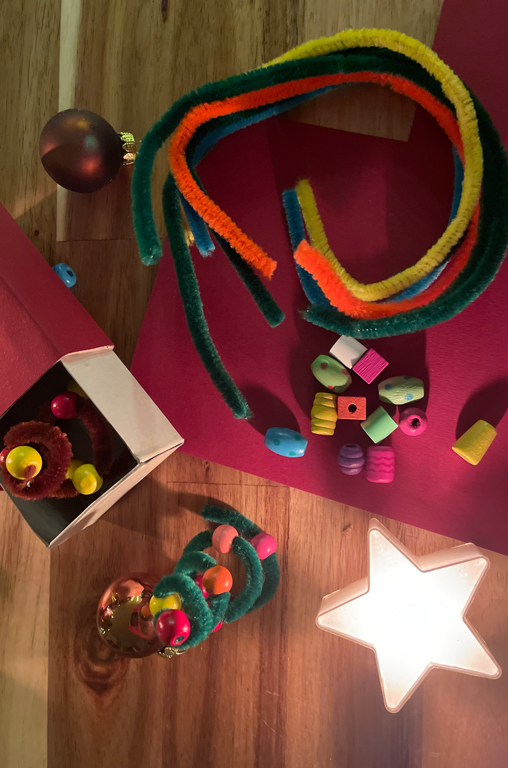 Bild zum Basteltipp Tannenbaum aus der Streichholzschachtel