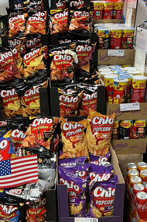 Chio Chips Aufsteller