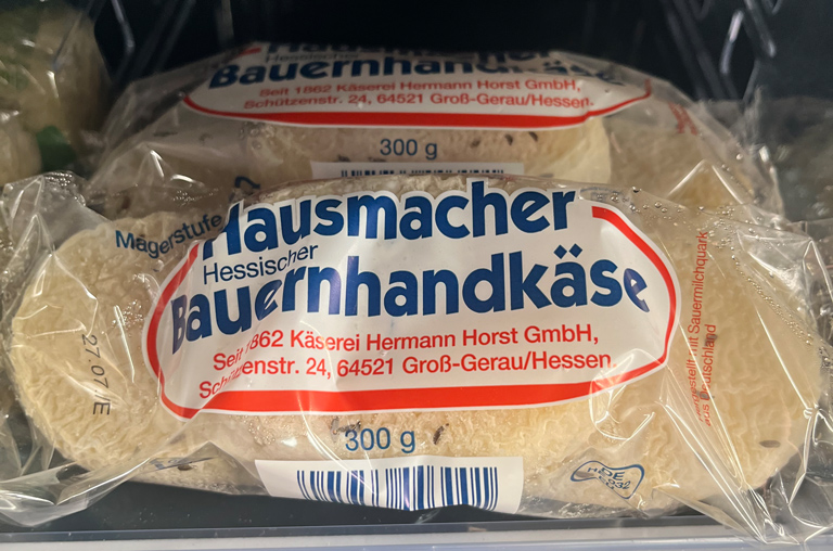 Apfelwein und Handkäse