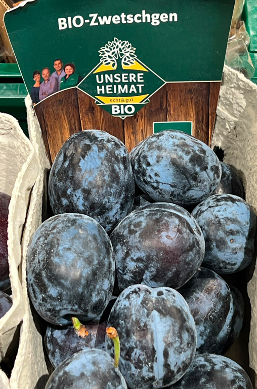 Zwetschgen und Aprikosen